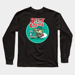 Silly Cycles - Gum, Cards Long Sleeve T-Shirt